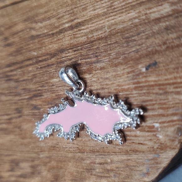 P271 Pink State Pendant - Picture 2 of 2